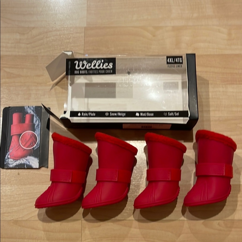 Canada Pooch fleece lined Wellies 4XL